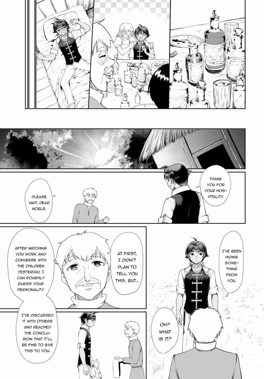 Page 12 Chapter 32 Botsuraku Yotei Nanode, Kajishokunin wo Mezasu