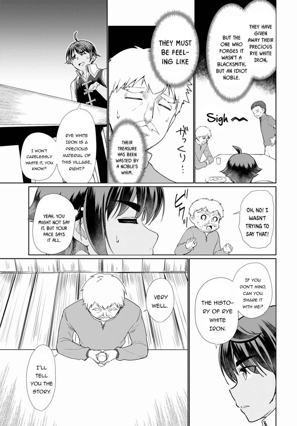 Page 18 Chapter 32 Botsuraku Yotei Nanode, Kajishokunin wo Mezasu