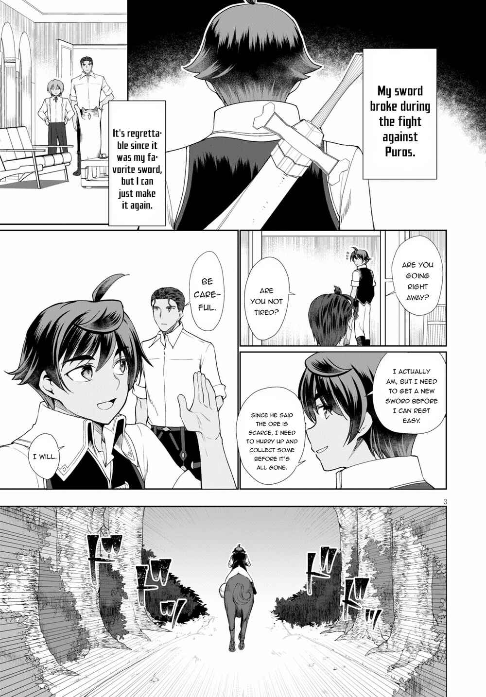 Page 6 Chapter 32 Botsuraku Yotei Nanode, Kajishokunin wo Mezasu