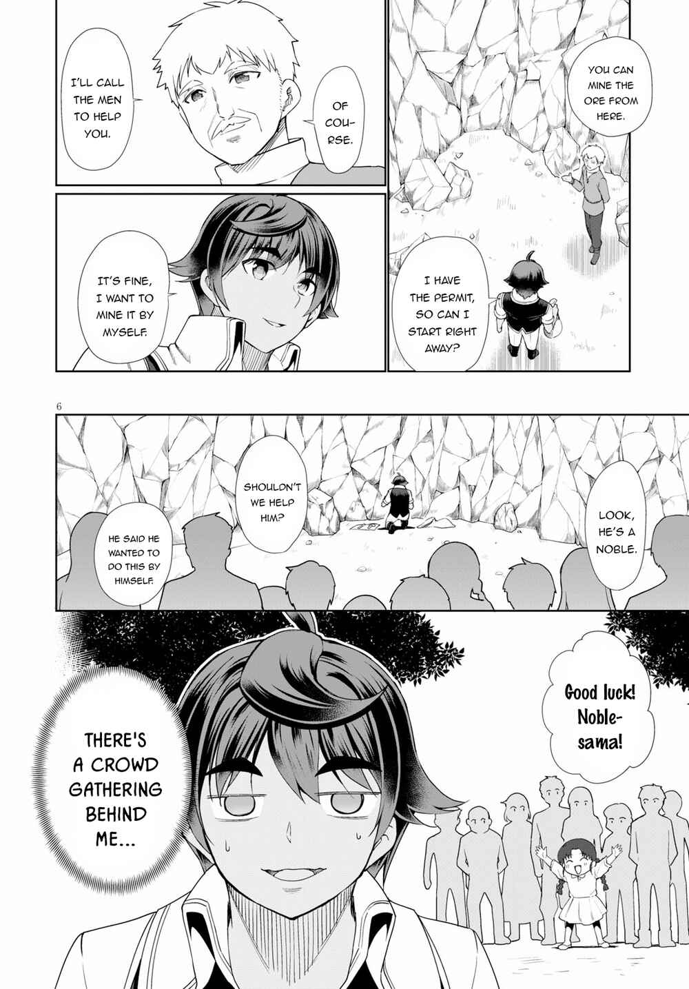 Page 9 Chapter 32 Botsuraku Yotei Nanode, Kajishokunin wo Mezasu