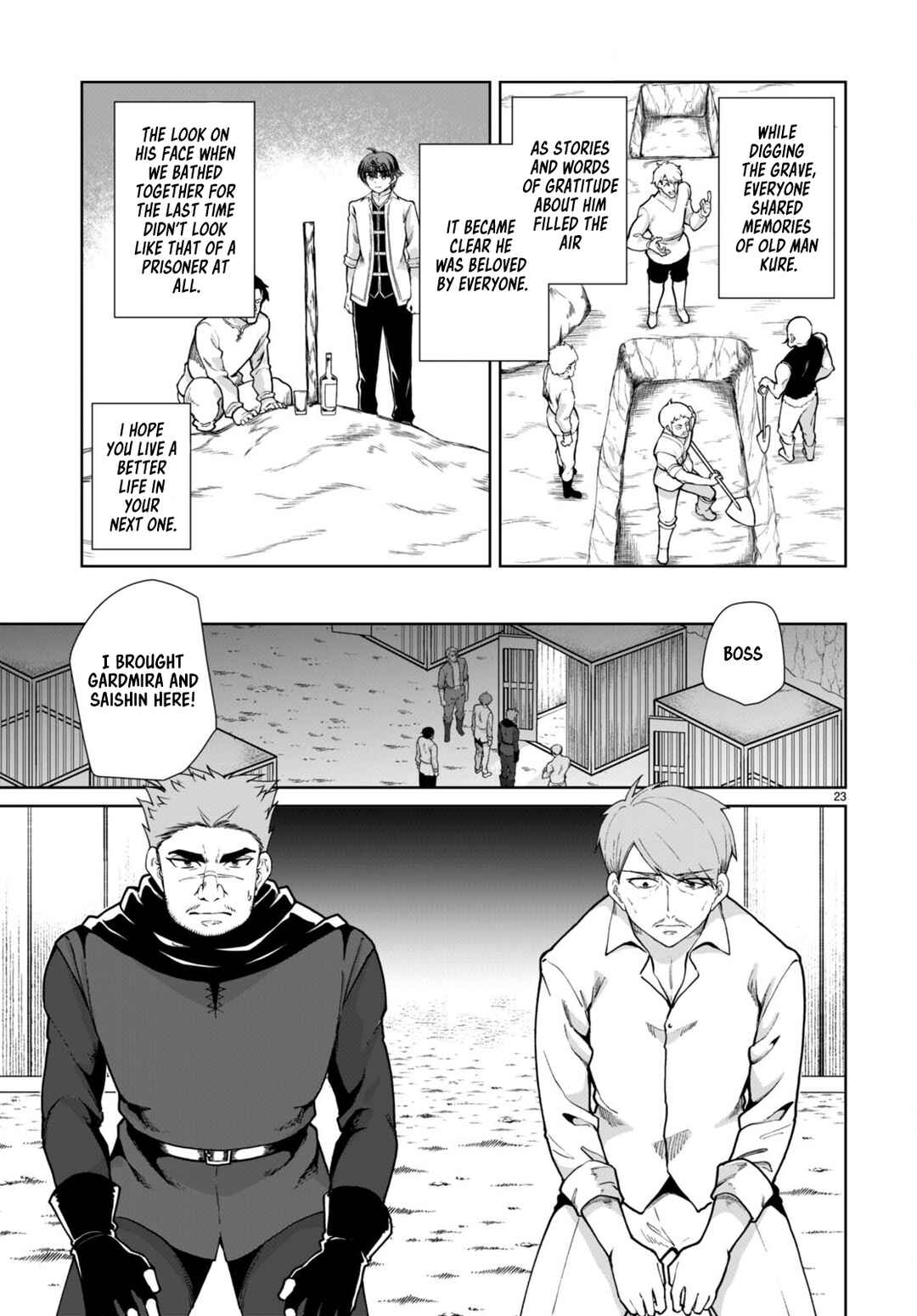 Page 25 Chapter 59 Botsuraku Yotei Nanode, Kajishokunin wo Mezasu
