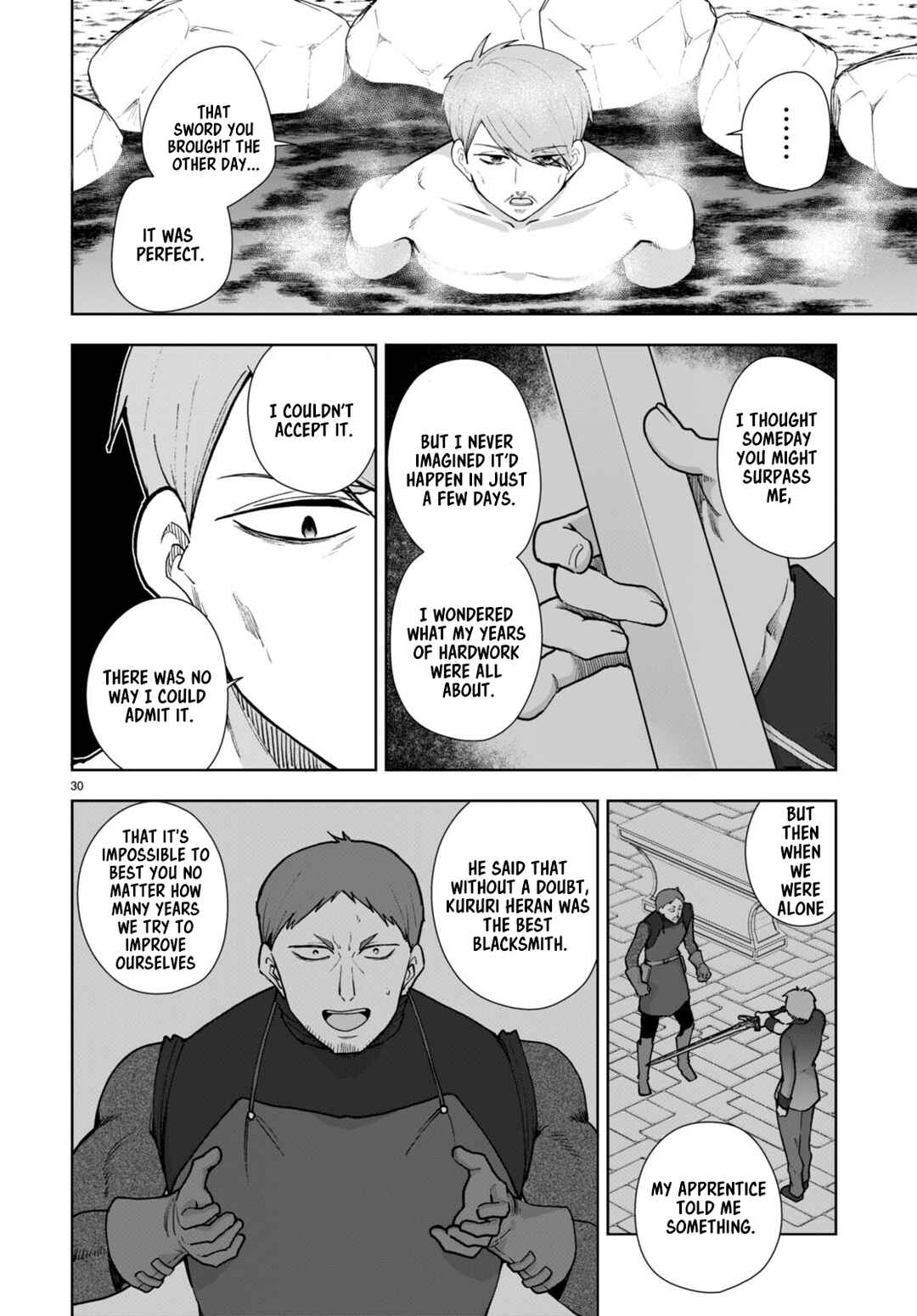 Page 32 Chapter 59 Botsuraku Yotei Nanode, Kajishokunin wo Mezasu