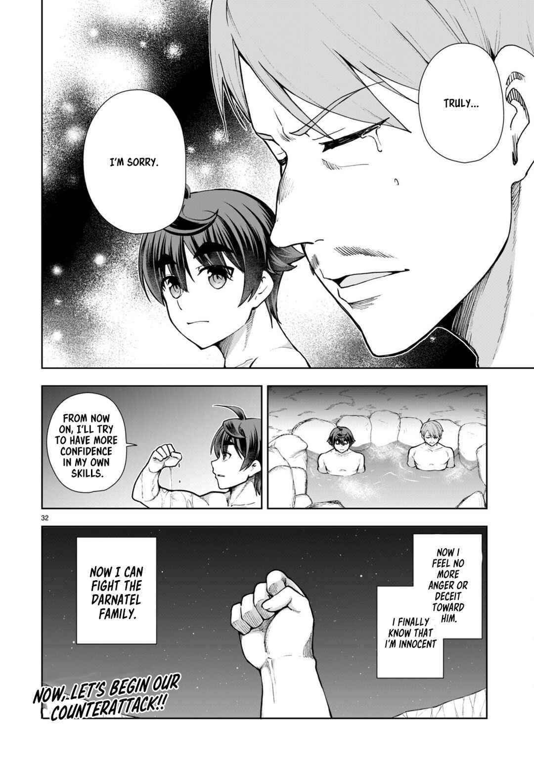 Page 34 Chapter 59 Botsuraku Yotei Nanode, Kajishokunin wo Mezasu