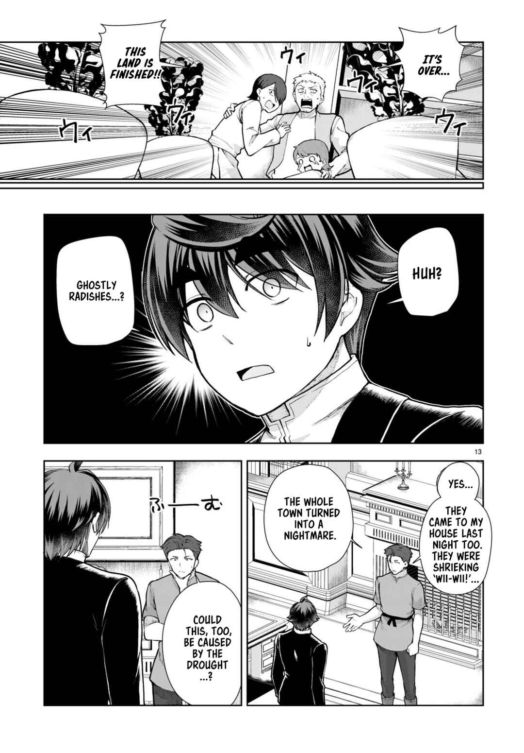 Page 13 Chapter 67 Botsuraku Yotei Nanode, Kajishokunin wo Mezasu