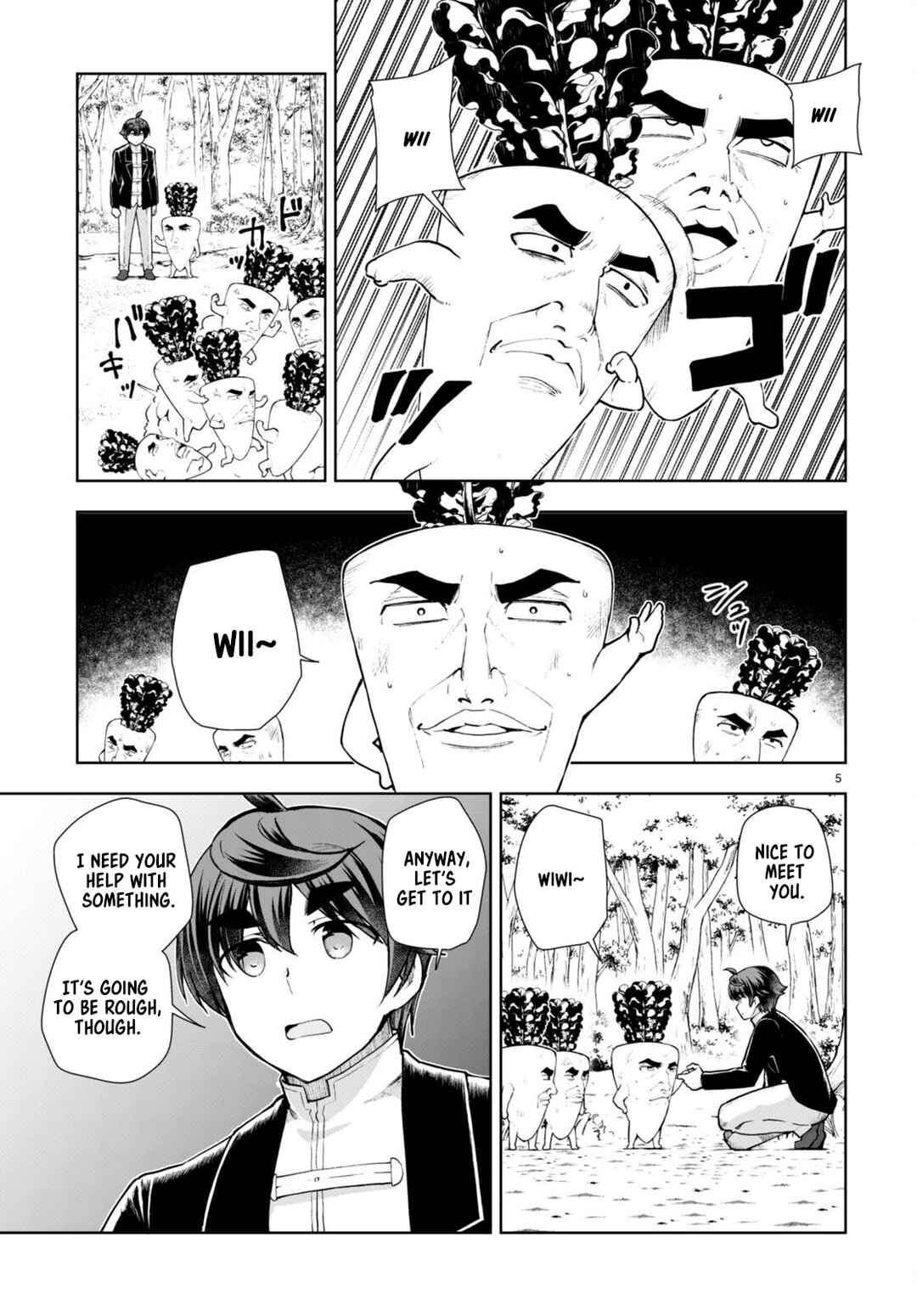 Page 5 Chapter 67 Botsuraku Yotei Nanode, Kajishokunin wo Mezasu
