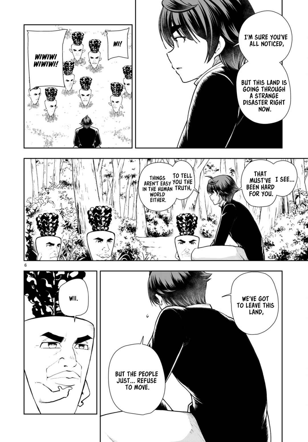 Page 6 Chapter 67 Botsuraku Yotei Nanode, Kajishokunin wo Mezasu