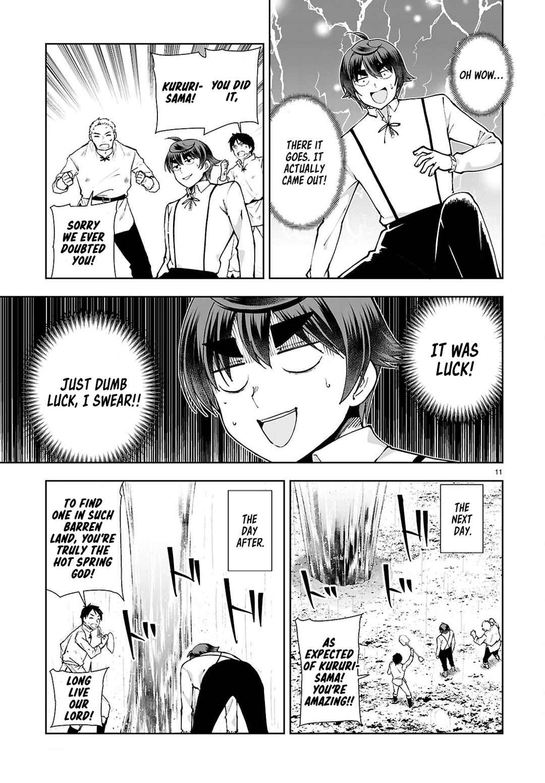 Page 11 Chapter 99 Botsuraku Yotei Nanode, Kajishokunin wo Mezasu