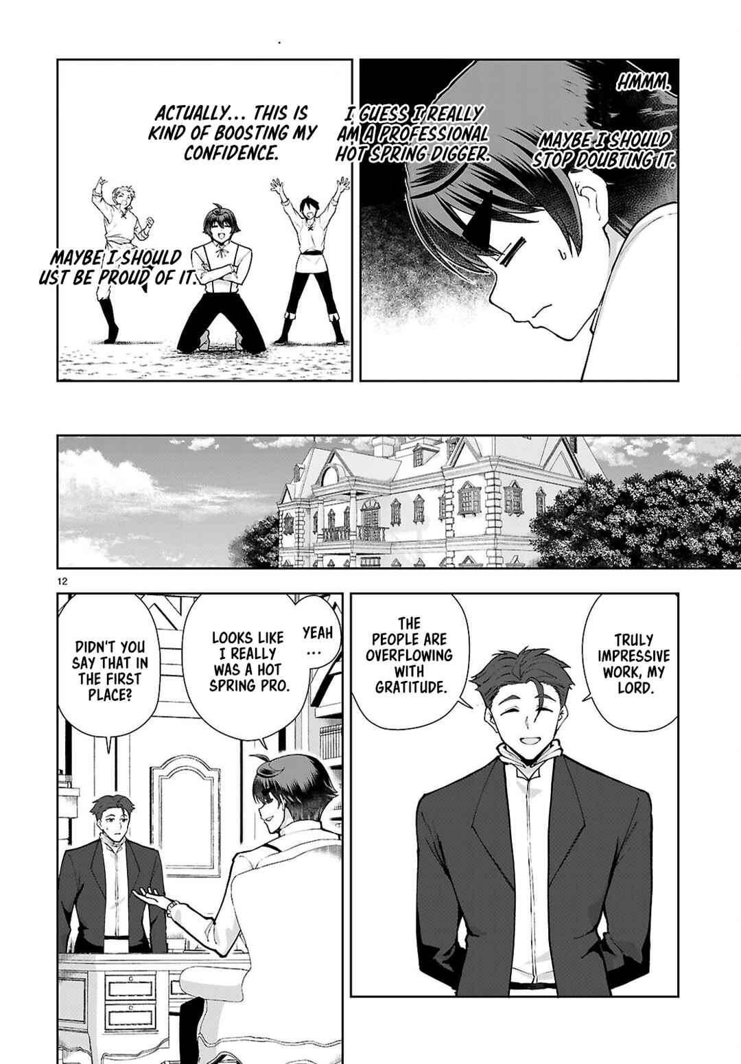 Page 12 Chapter 99 Botsuraku Yotei Nanode, Kajishokunin wo Mezasu