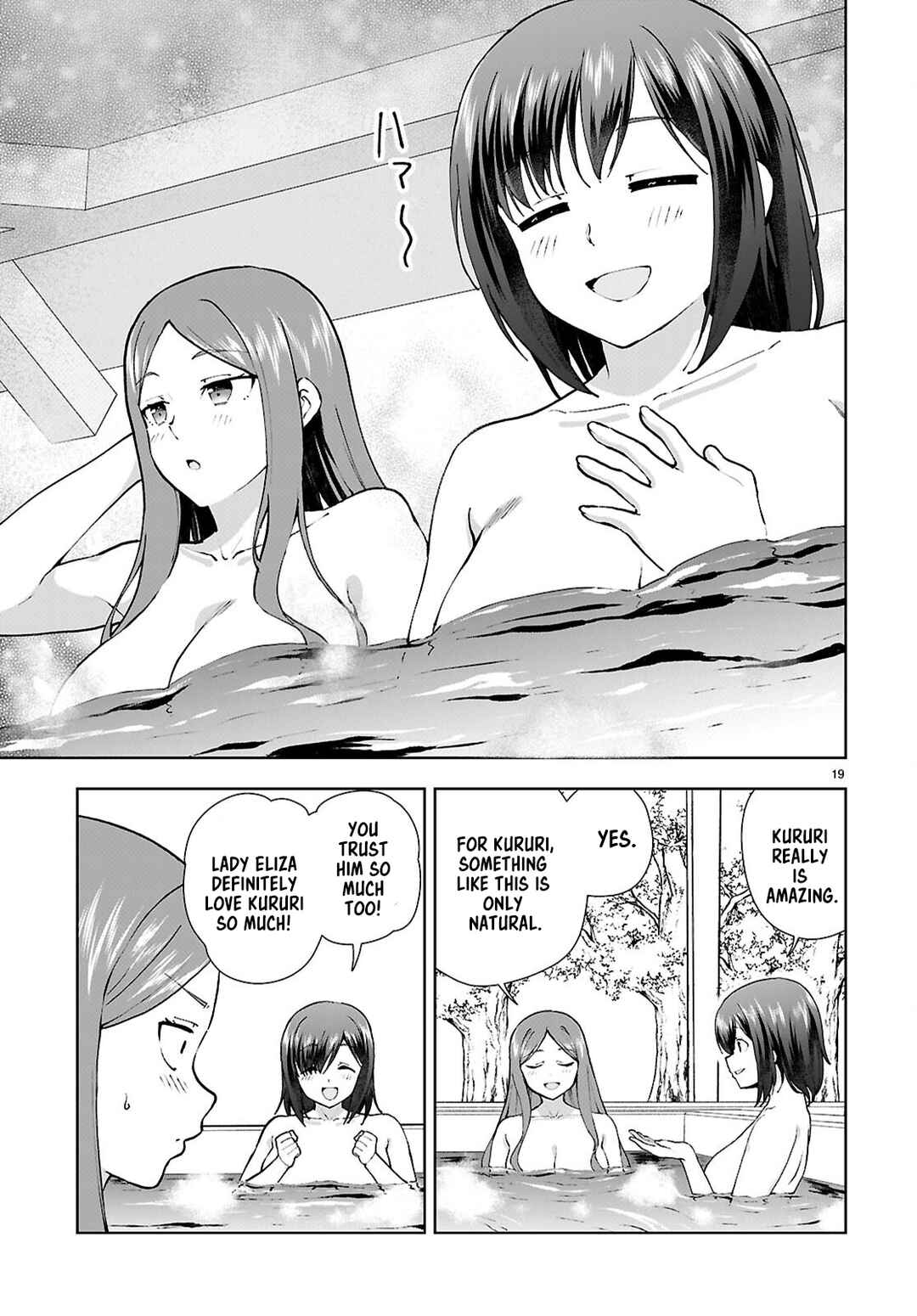Page 19 Chapter 99 Botsuraku Yotei Nanode, Kajishokunin wo Mezasu