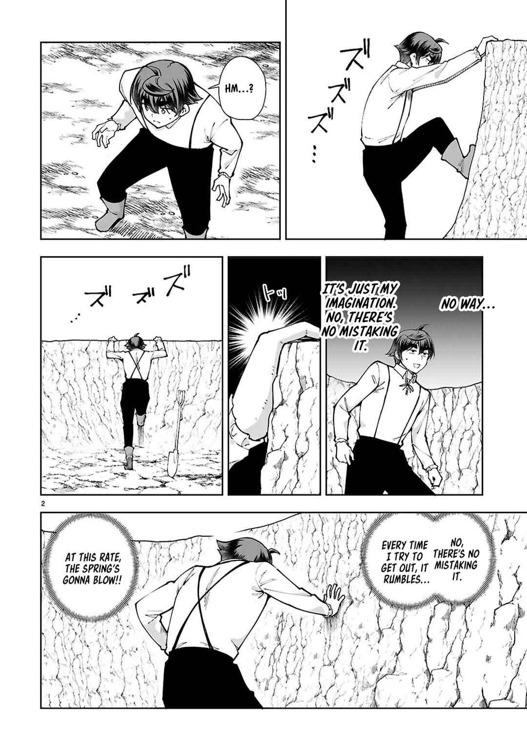 Page 2 Chapter 99 Botsuraku Yotei Nanode, Kajishokunin wo Mezasu