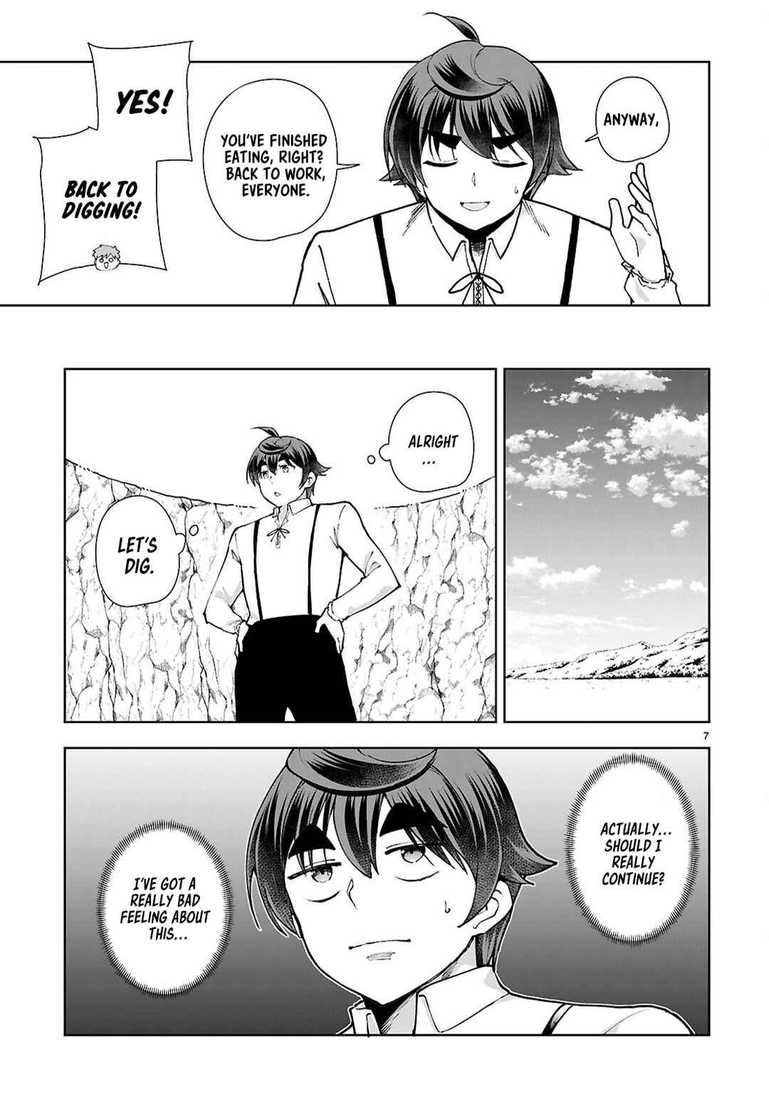 Page 7 Chapter 99 Botsuraku Yotei Nanode, Kajishokunin wo Mezasu