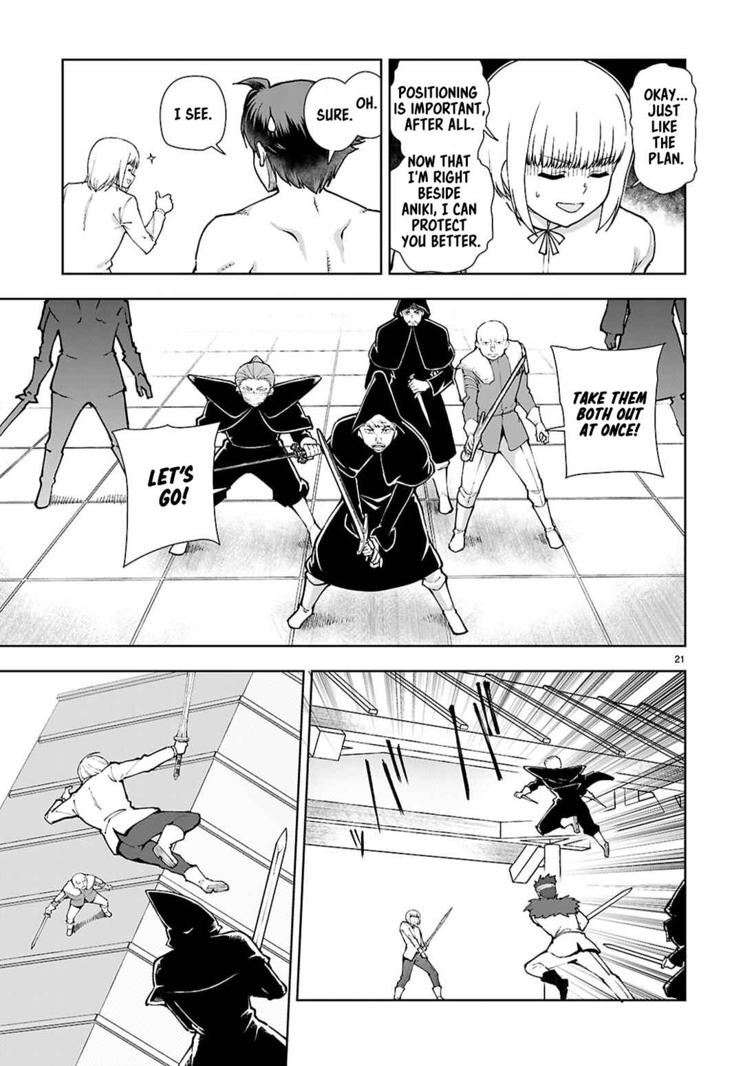 Page 23 Chapter 100 Botsuraku Yotei Nanode, Kajishokunin wo Mezasu