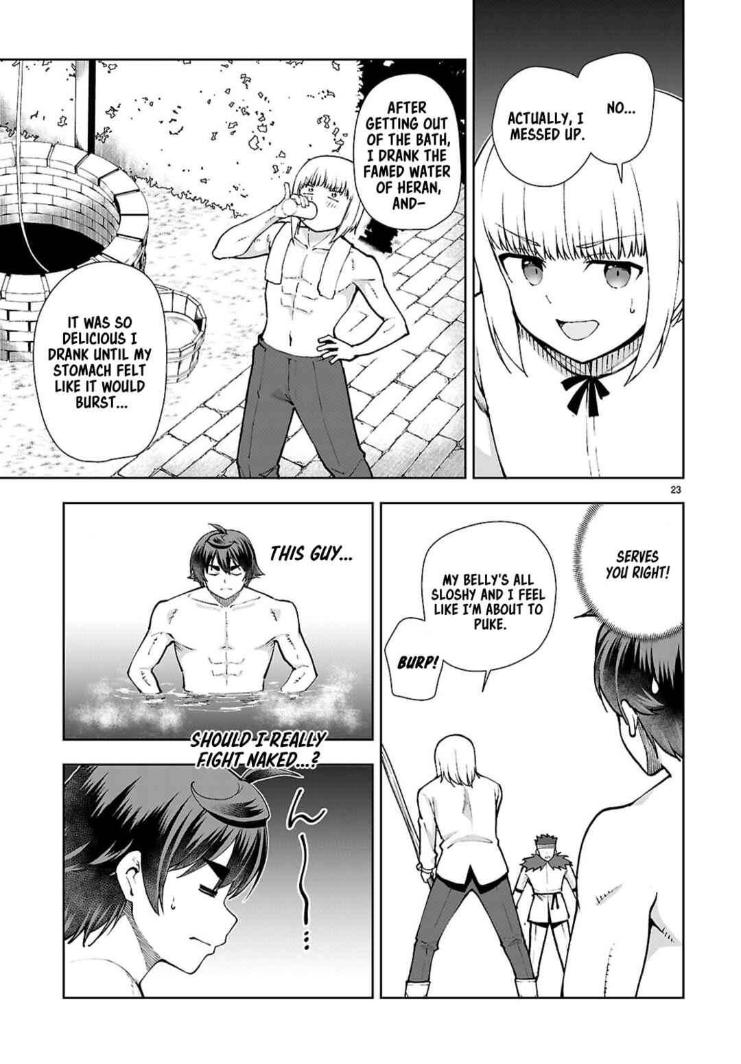 Page 25 Chapter 100 Botsuraku Yotei Nanode, Kajishokunin wo Mezasu