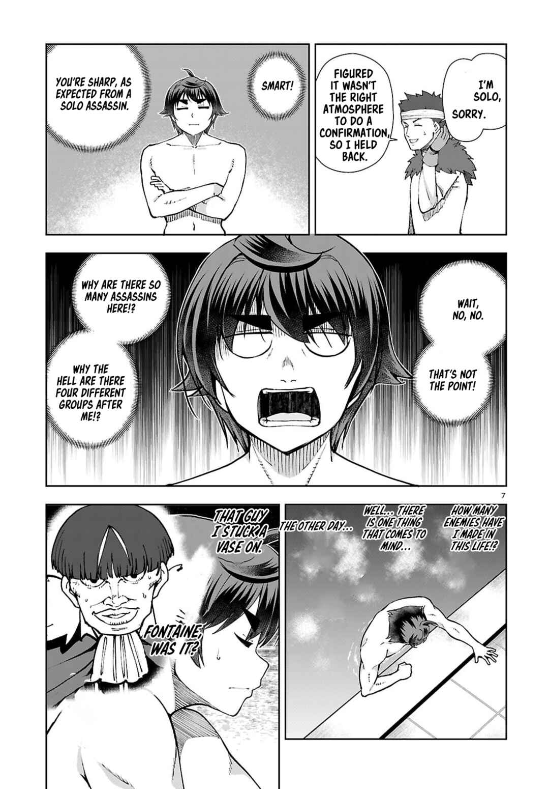 Page 9 Chapter 100 Botsuraku Yotei Nanode, Kajishokunin wo Mezasu