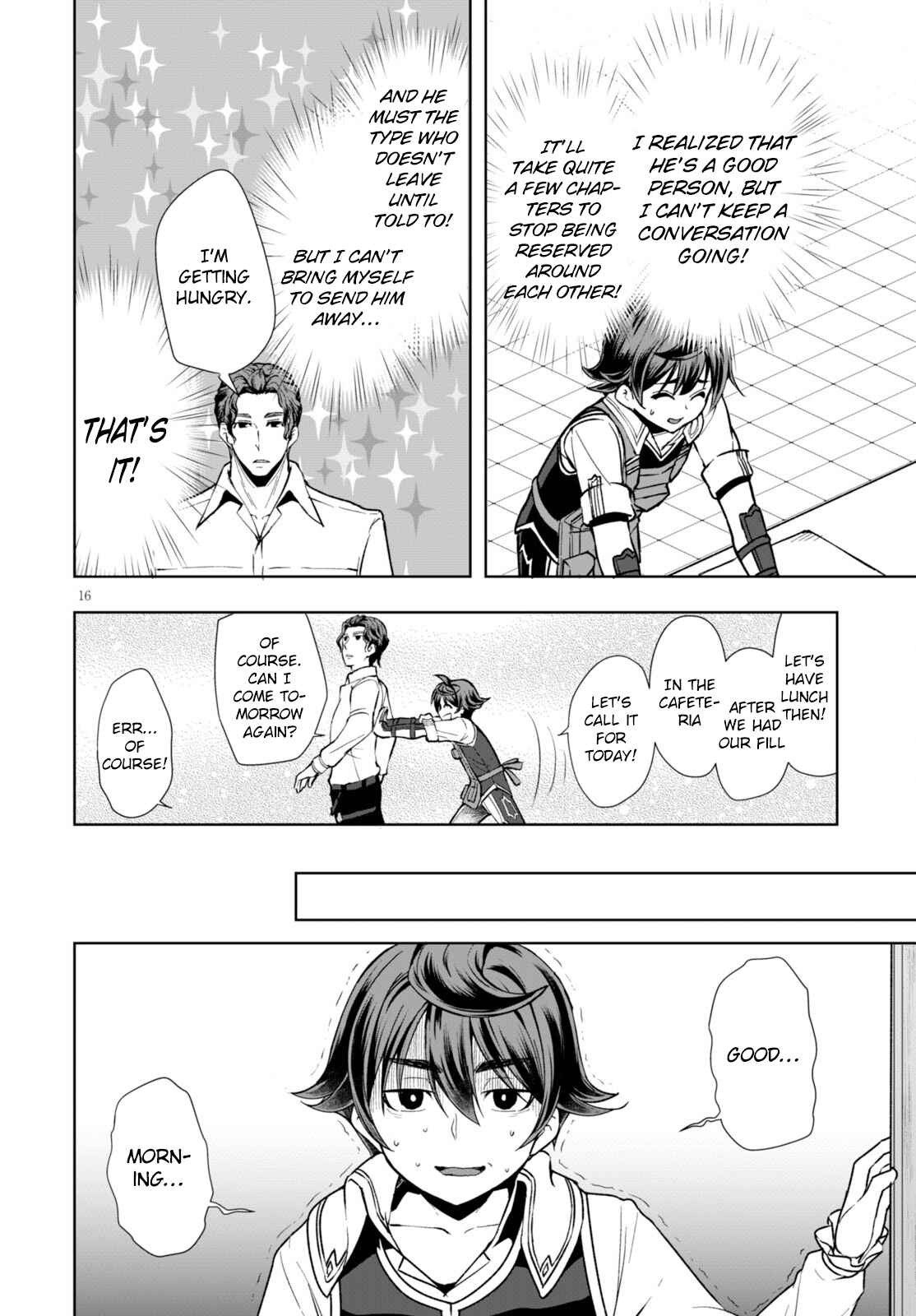 Page 16 Chapter 3 Botsuraku Yotei Nanode, Kajishokunin wo Mezasu
