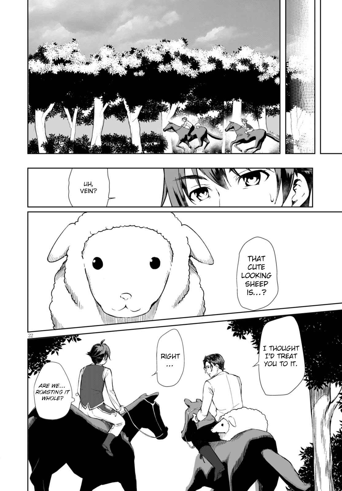 Page 22 Chapter 3 Botsuraku Yotei Nanode, Kajishokunin wo Mezasu