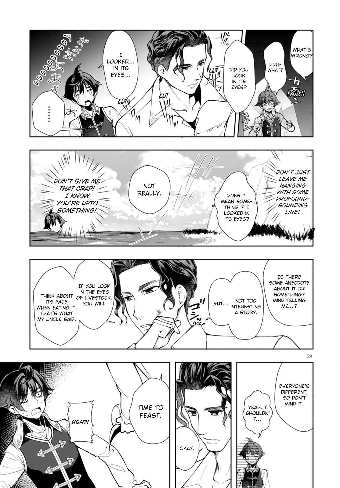 Page 28 Chapter 3 Botsuraku Yotei Nanode, Kajishokunin wo Mezasu