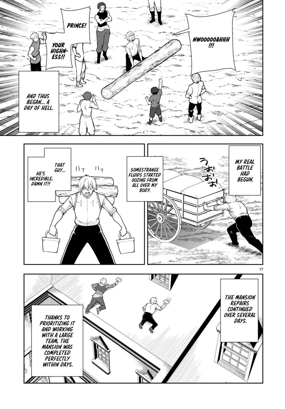Page 17 Chapter 76 Botsuraku Yotei Nanode, Kajishokunin wo Mezasu