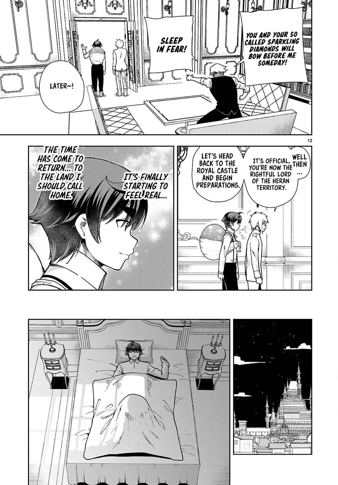 Page 13 Chapter 94 Botsuraku Yotei Nanode, Kajishokunin wo Mezasu