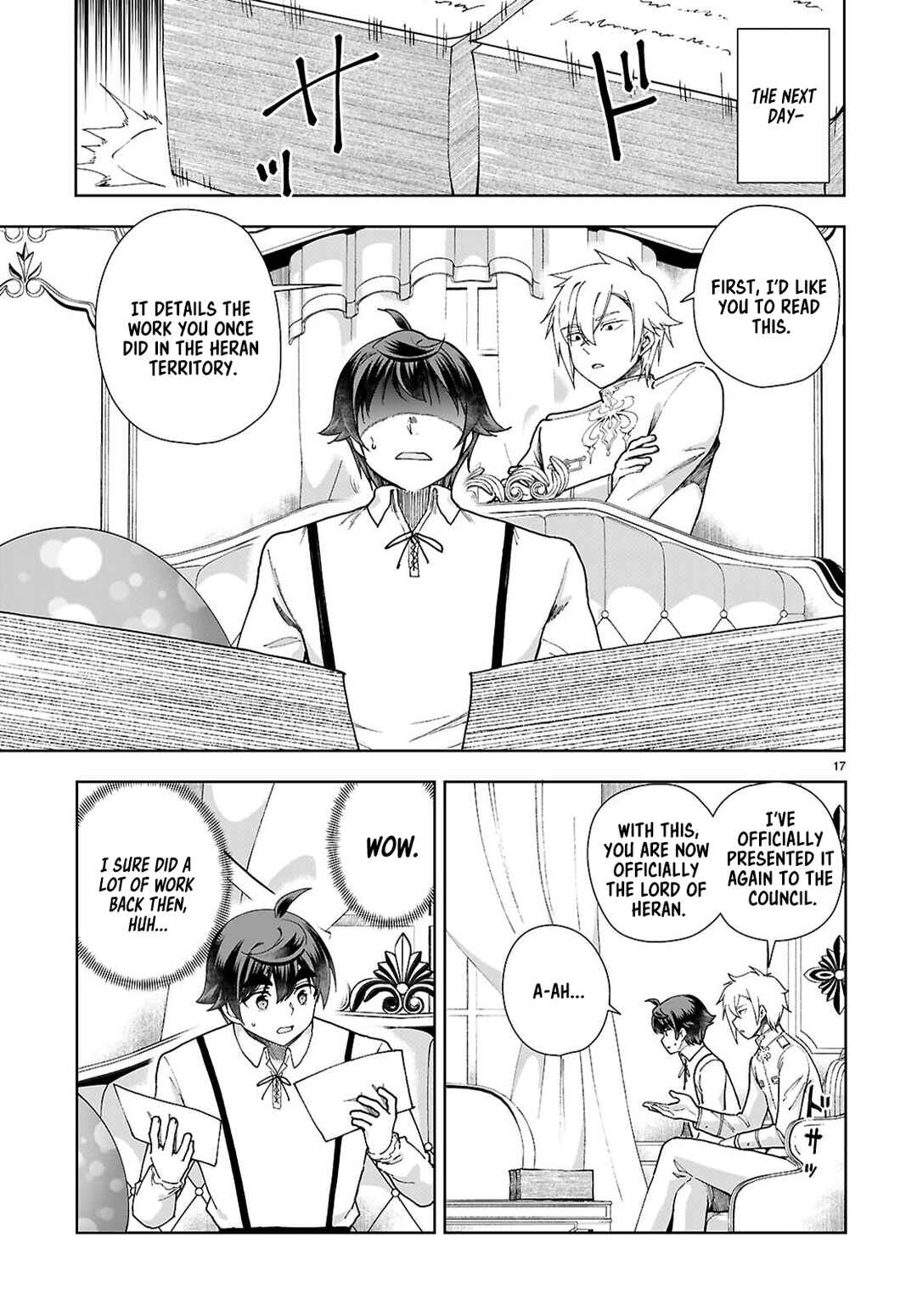 Page 17 Chapter 94 Botsuraku Yotei Nanode, Kajishokunin wo Mezasu