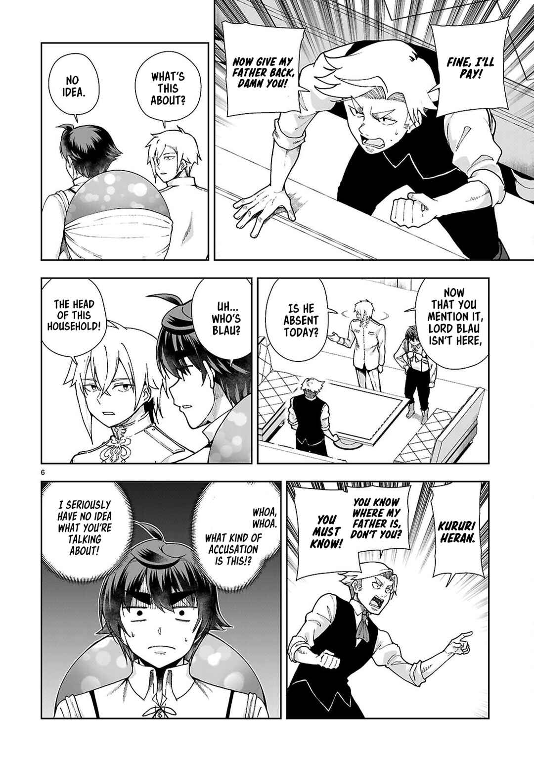 Page 6 Chapter 94 Botsuraku Yotei Nanode, Kajishokunin wo Mezasu