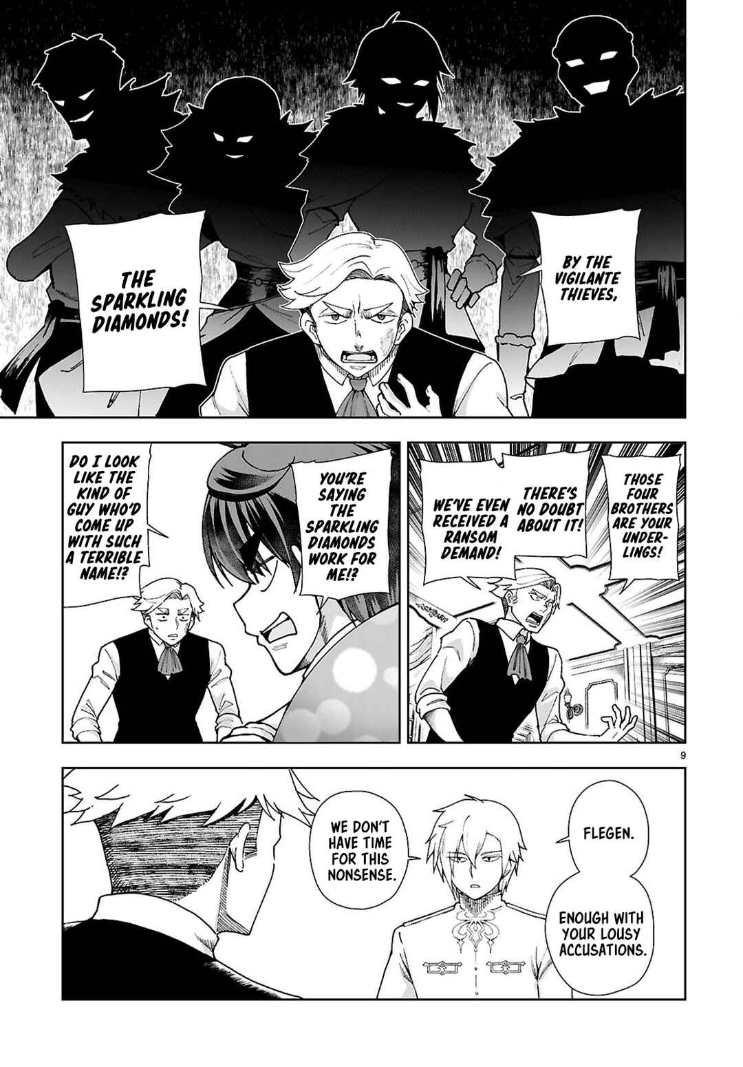 Page 9 Chapter 94 Botsuraku Yotei Nanode, Kajishokunin wo Mezasu