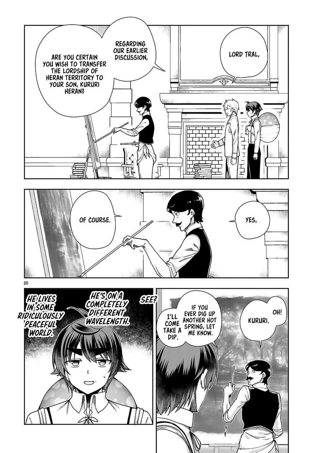 Page 20 Chapter 93 Botsuraku Yotei Nanode, Kajishokunin wo Mezasu
