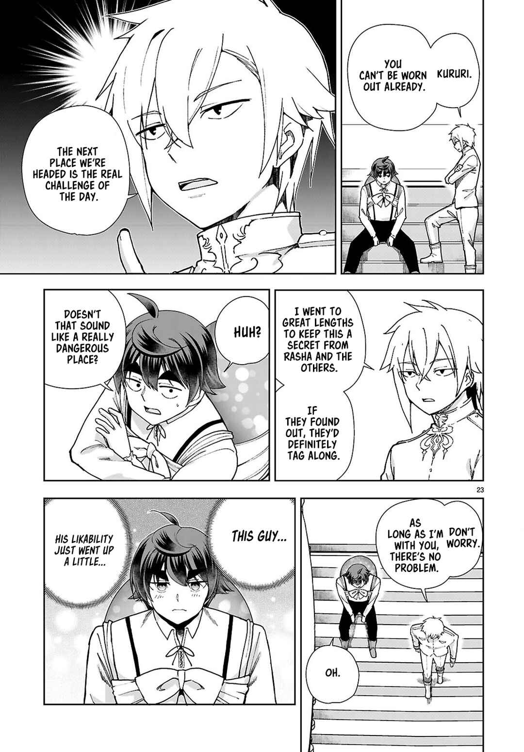Page 23 Chapter 93 Botsuraku Yotei Nanode, Kajishokunin wo Mezasu