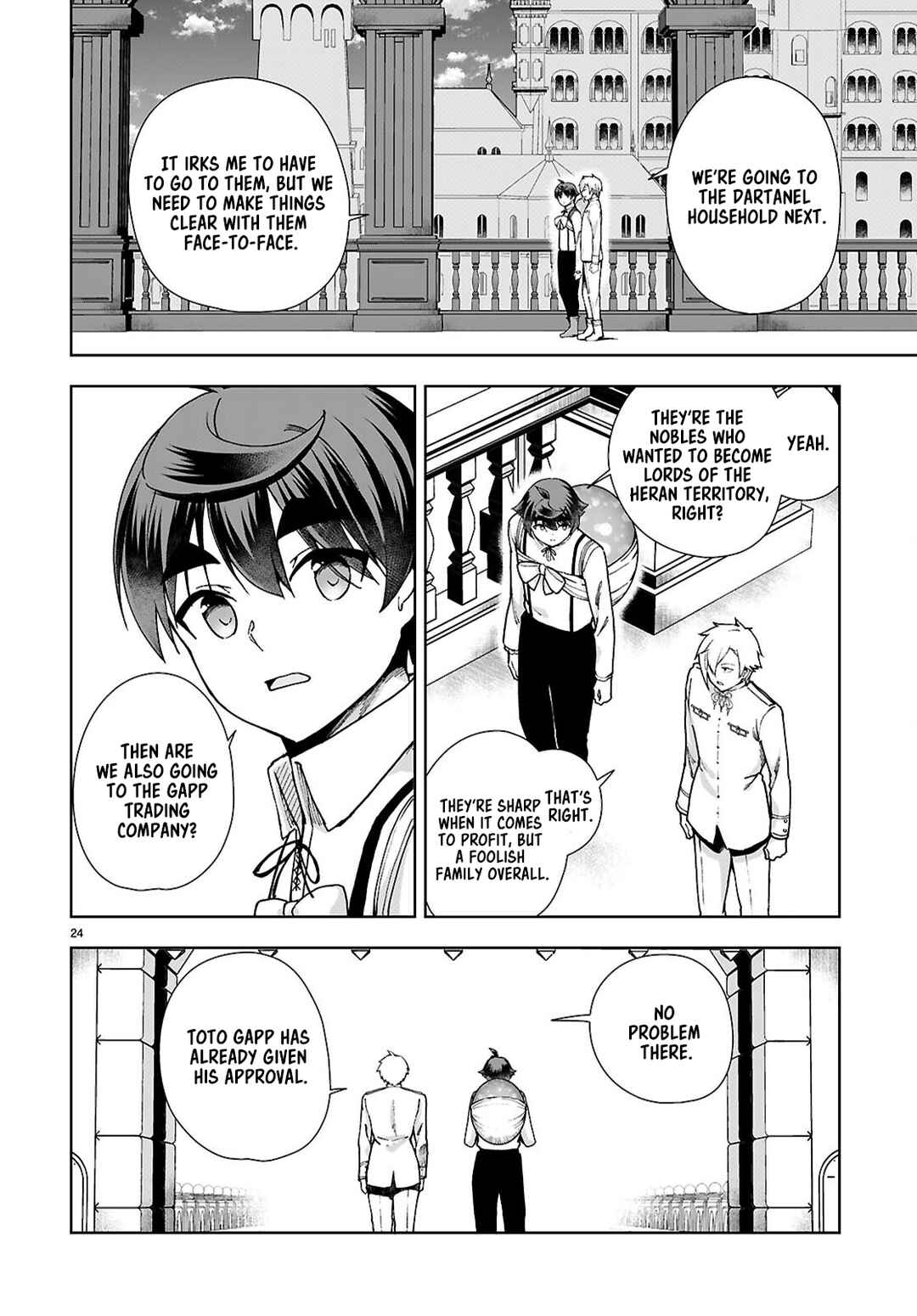 Page 24 Chapter 93 Botsuraku Yotei Nanode, Kajishokunin wo Mezasu