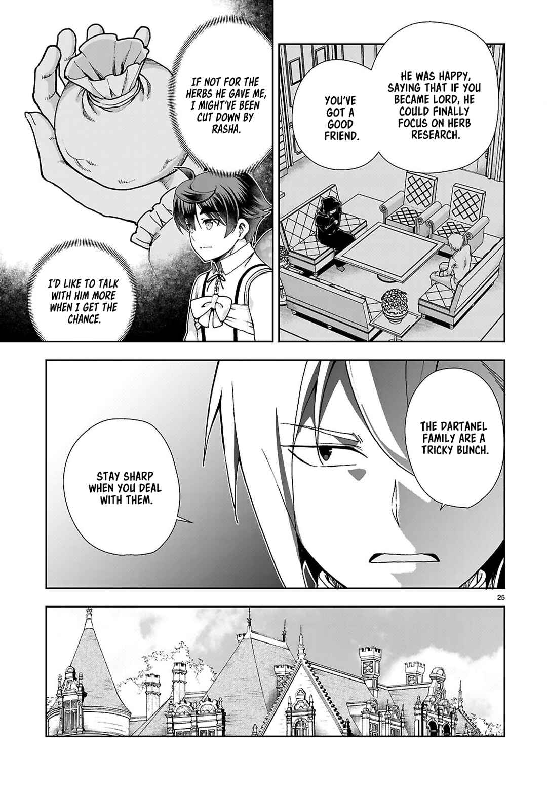 Page 25 Chapter 93 Botsuraku Yotei Nanode, Kajishokunin wo Mezasu