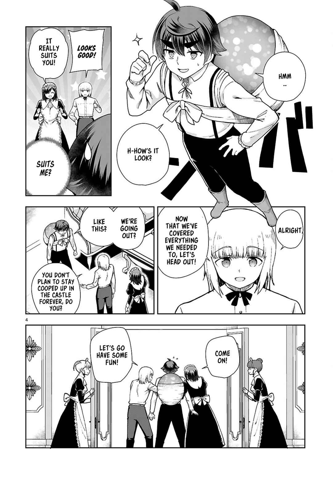 Page 4 Chapter 93 Botsuraku Yotei Nanode, Kajishokunin wo Mezasu