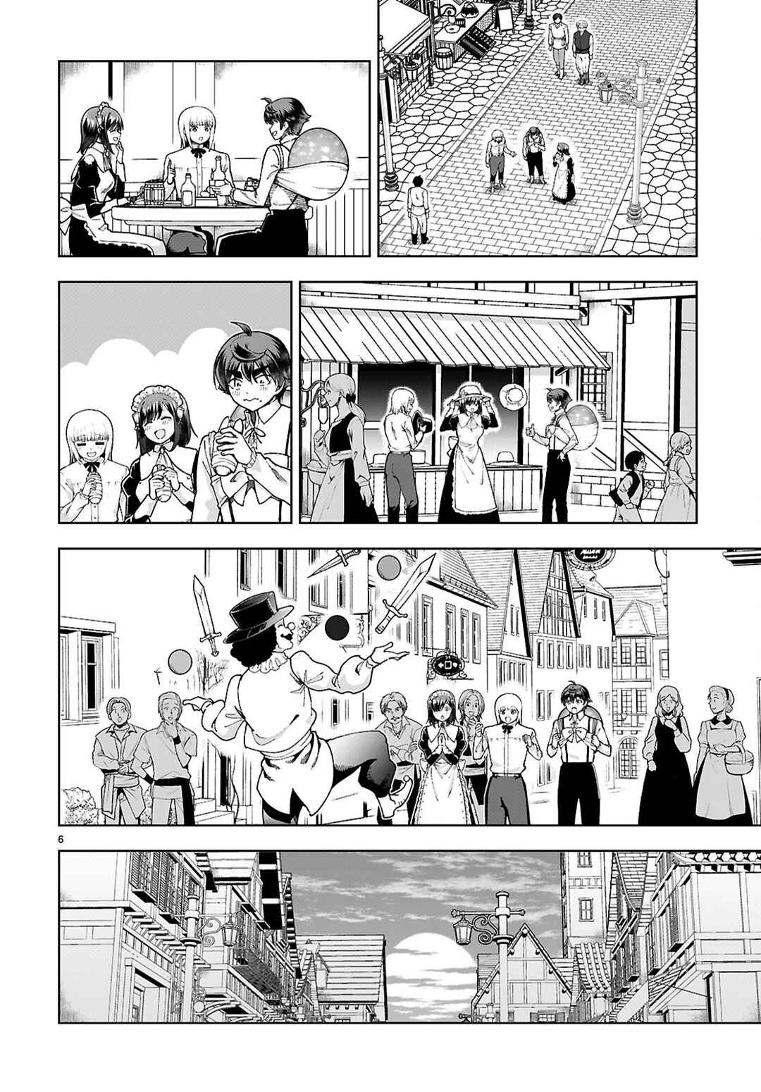 Page 6 Chapter 93 Botsuraku Yotei Nanode, Kajishokunin wo Mezasu
