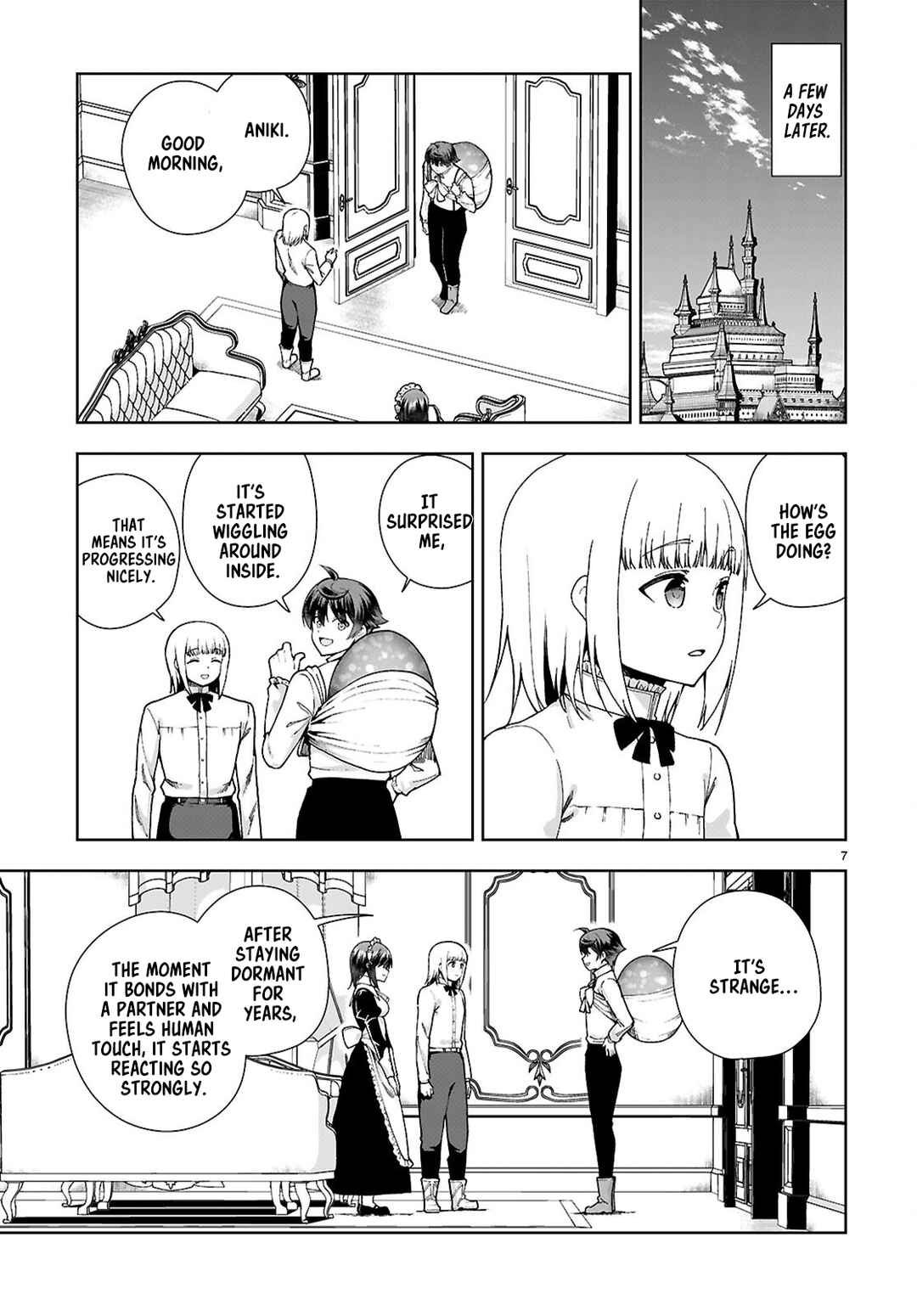 Page 7 Chapter 93 Botsuraku Yotei Nanode, Kajishokunin wo Mezasu