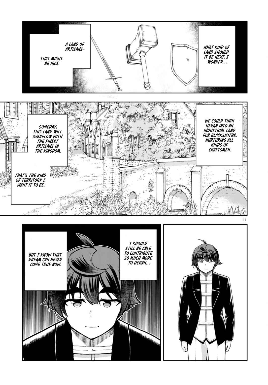 Page 11 Chapter 73 Botsuraku Yotei Nanode, Kajishokunin wo Mezasu