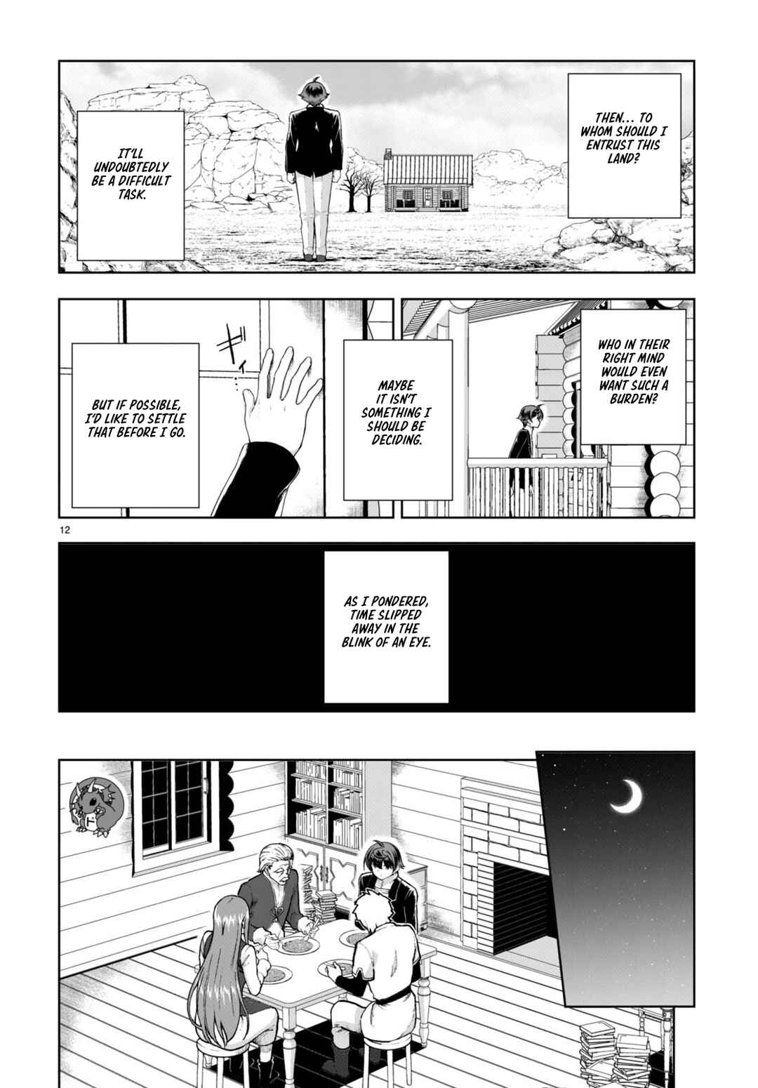Page 12 Chapter 73 Botsuraku Yotei Nanode, Kajishokunin wo Mezasu