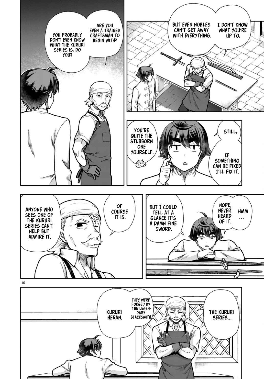Page 10 Chapter 78 Botsuraku Yotei Nanode, Kajishokunin wo Mezasu