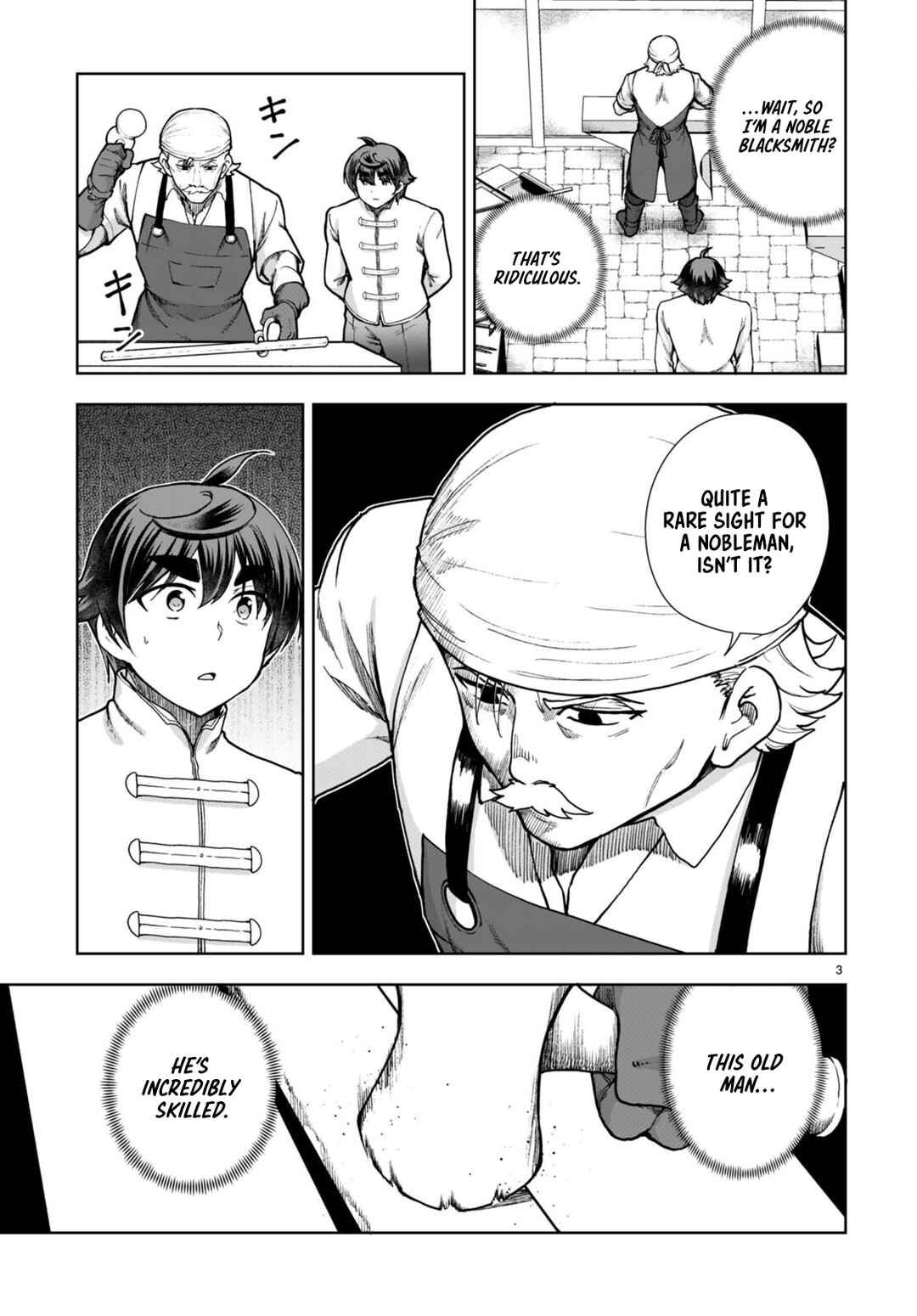 Page 3 Chapter 78 Botsuraku Yotei Nanode, Kajishokunin wo Mezasu
