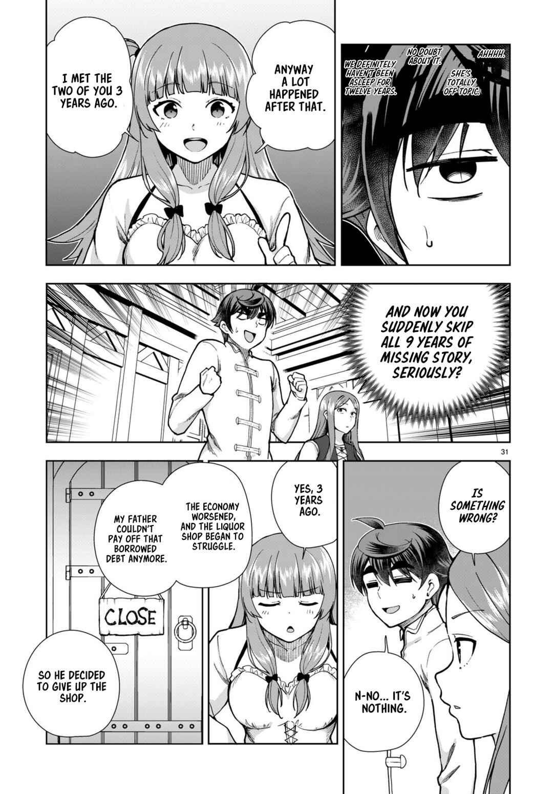Page 31 Chapter 78 Botsuraku Yotei Nanode, Kajishokunin wo Mezasu