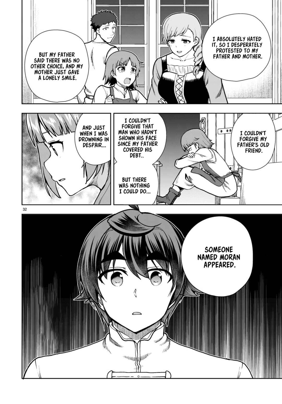 Page 32 Chapter 78 Botsuraku Yotei Nanode, Kajishokunin wo Mezasu
