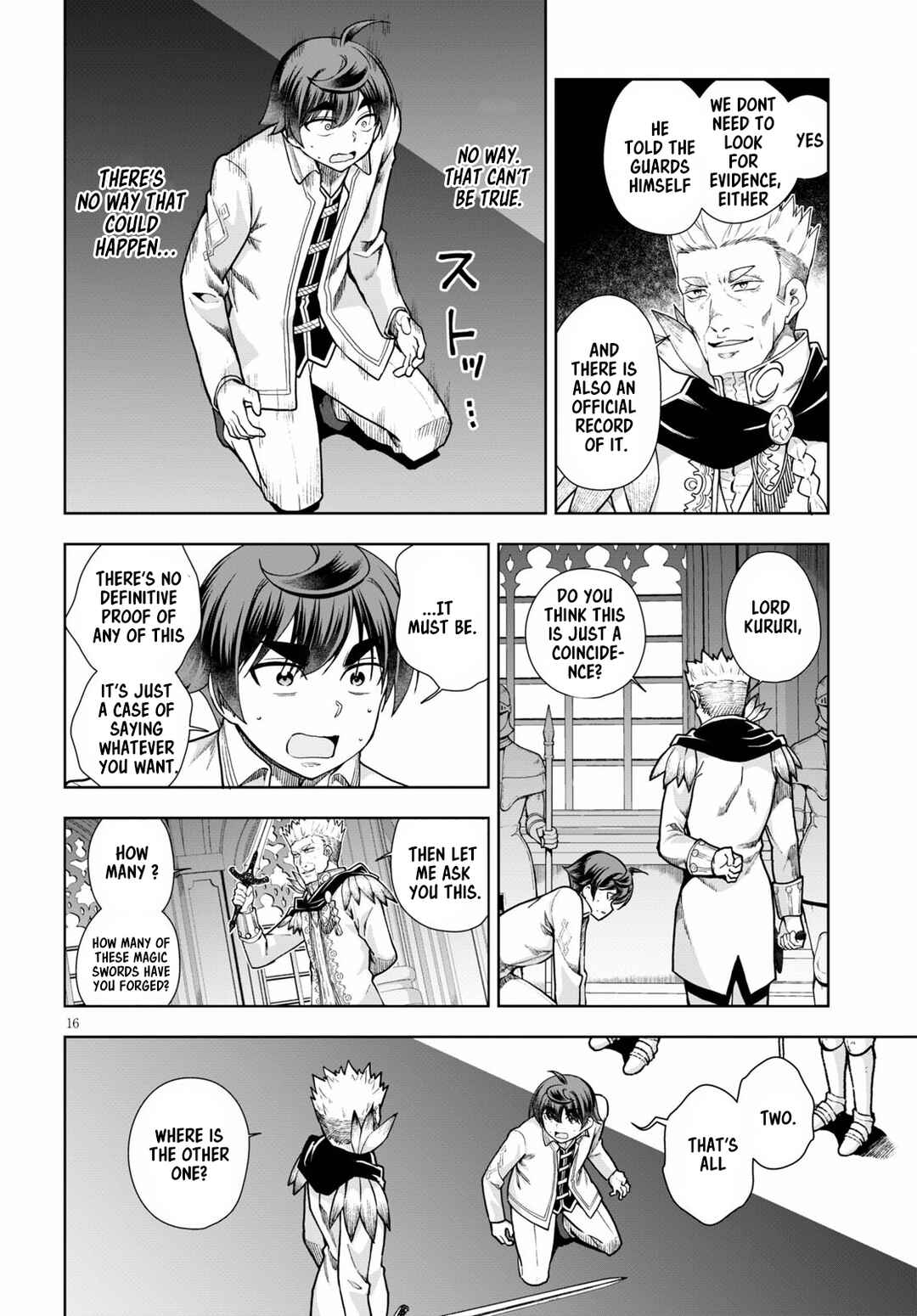 Page 16 Chapter 57 Botsuraku Yotei Nanode, Kajishokunin wo Mezasu