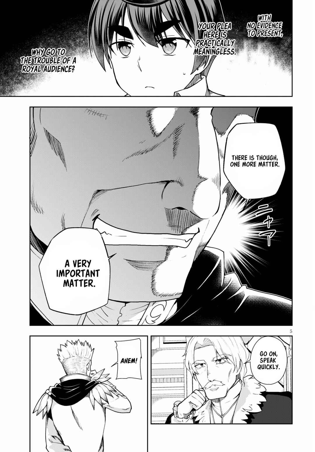 Page 5 Chapter 57 Botsuraku Yotei Nanode, Kajishokunin wo Mezasu