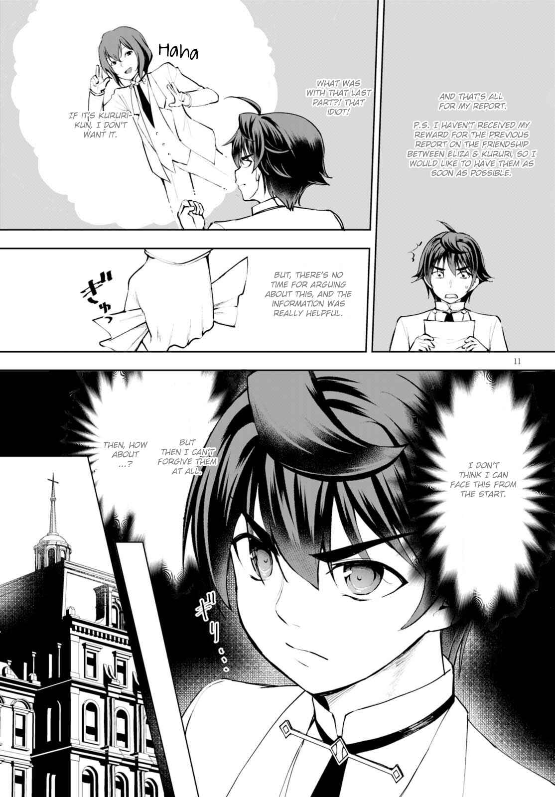 Page 12 Chapter 11 Botsuraku Yotei Nanode, Kajishokunin wo Mezasu