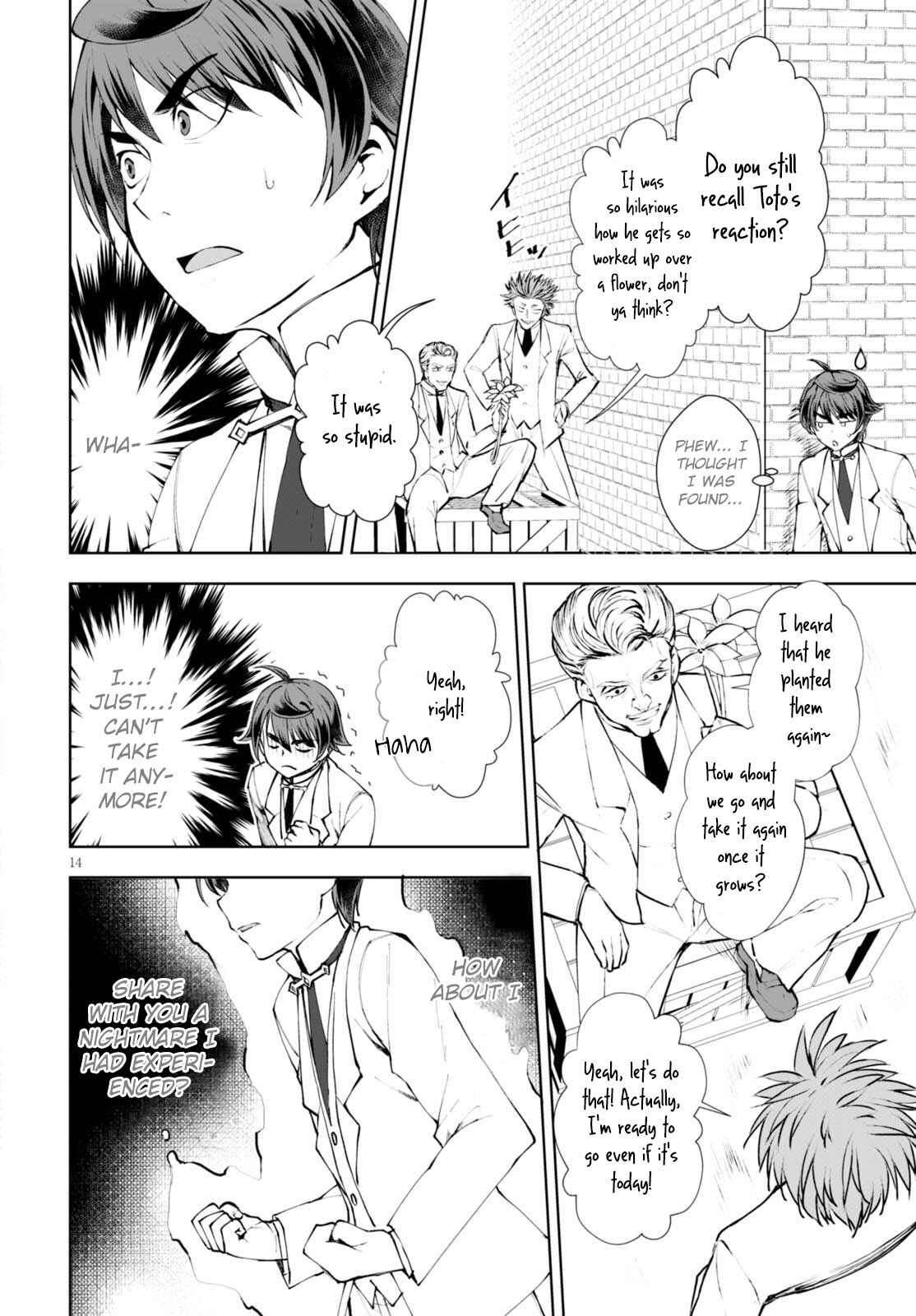 Page 15 Chapter 11 Botsuraku Yotei Nanode, Kajishokunin wo Mezasu