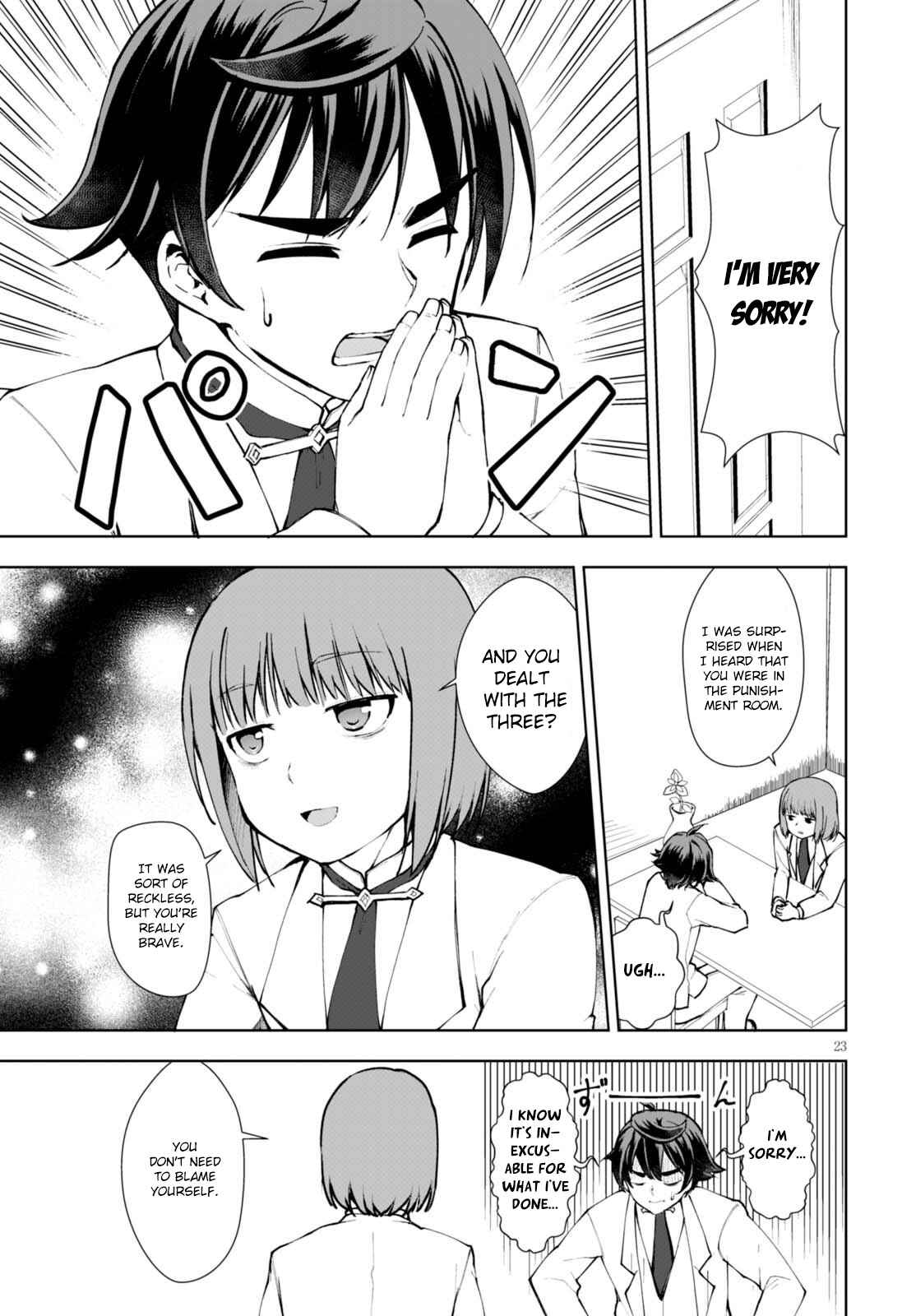 Page 24 Chapter 11 Botsuraku Yotei Nanode, Kajishokunin wo Mezasu