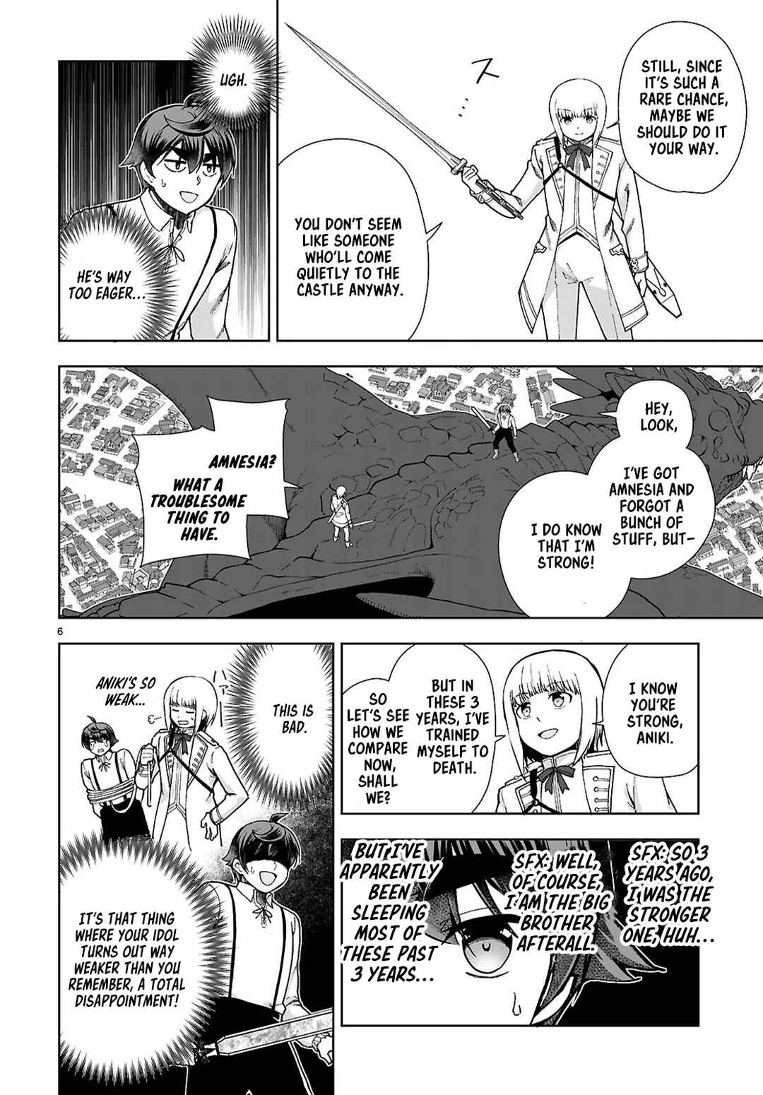 Page 6 Chapter 91 Botsuraku Yotei Nanode, Kajishokunin wo Mezasu