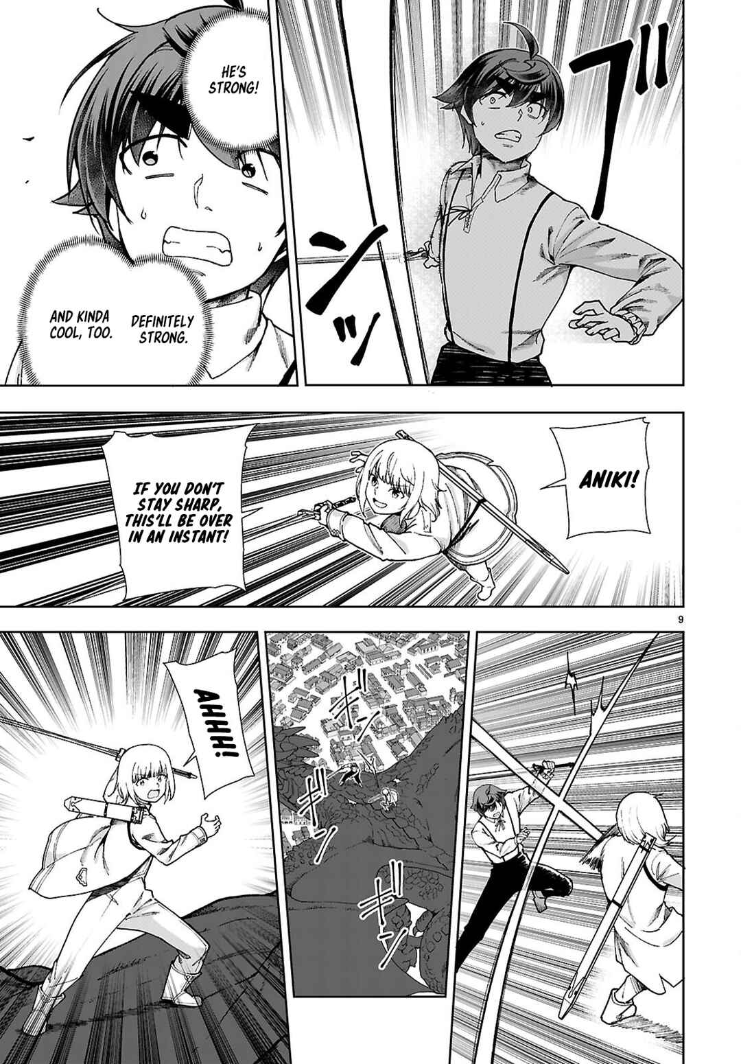 Page 9 Chapter 91 Botsuraku Yotei Nanode, Kajishokunin wo Mezasu