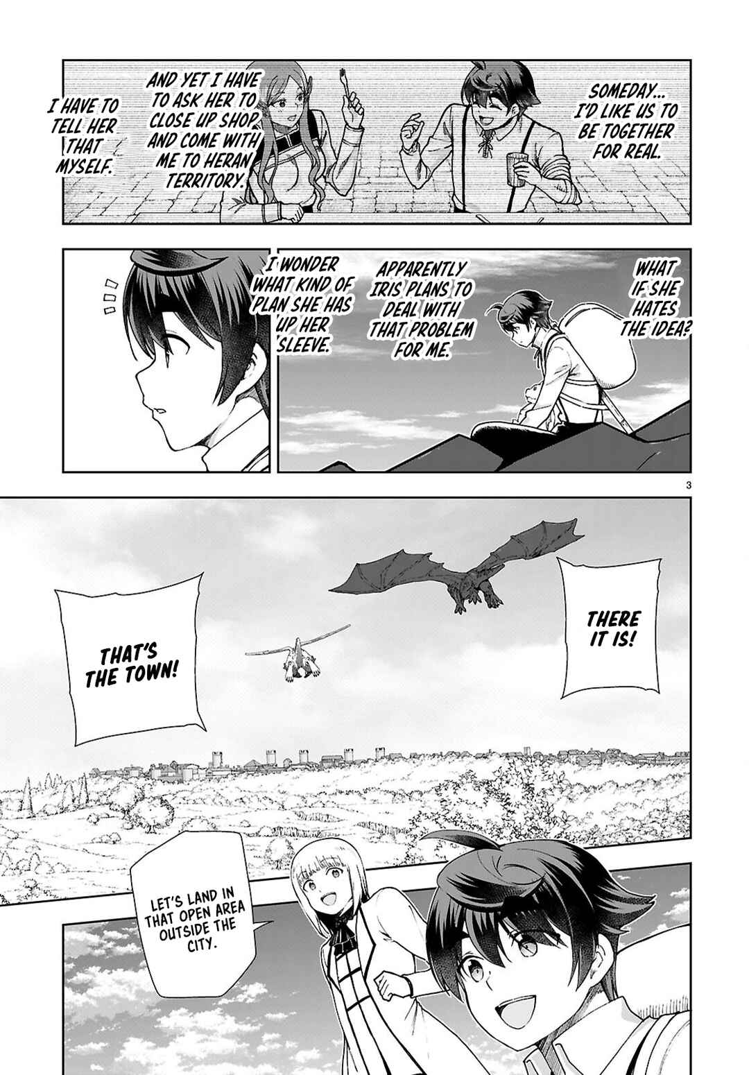 Page 3 Chapter 96 Botsuraku Yotei Nanode, Kajishokunin wo Mezasu