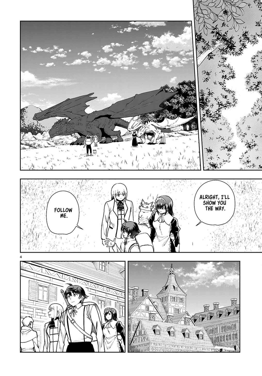 Page 4 Chapter 96 Botsuraku Yotei Nanode, Kajishokunin wo Mezasu