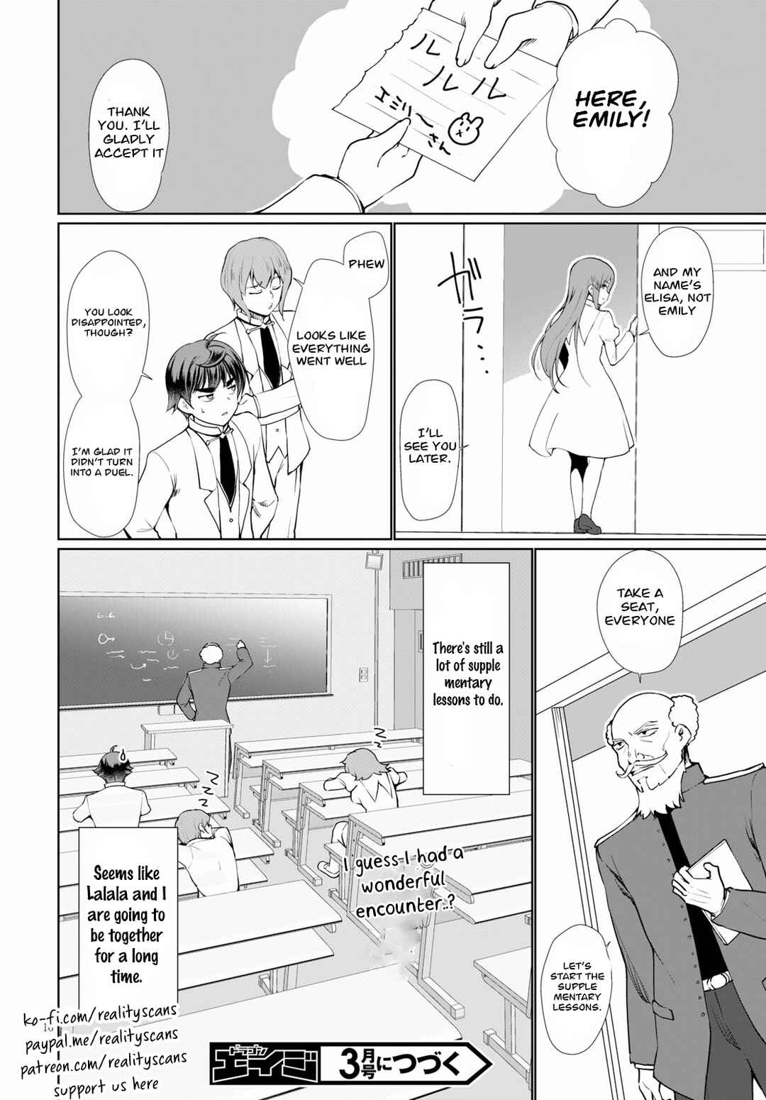 Page 16 Chapter 35 Botsuraku Yotei Nanode, Kajishokunin wo Mezasu