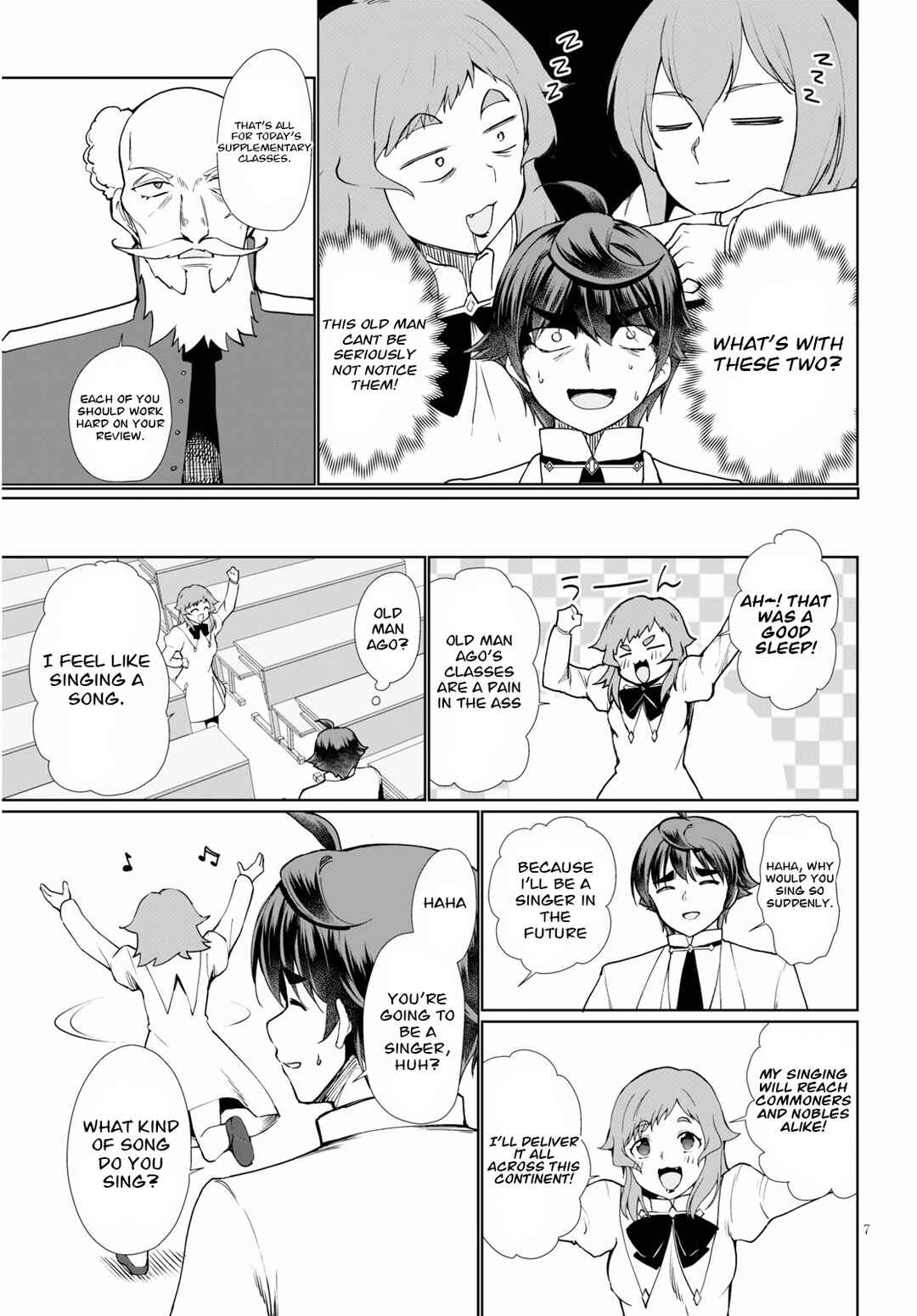 Page 7 Chapter 35 Botsuraku Yotei Nanode, Kajishokunin wo Mezasu